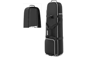 Findway Sac de Voyage pour Golf avec Roues, en Tissu Oxford 900D Résistant à l'usure et Imperméable, Rembourré et Doux, Idéal pour Les Voyages en Avion