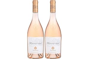 CHATEAU D'ESCLANS Whispering Angel Cotes De Provence Rose 2023, 75 cl Award Winning Rosé Wine - Box of 2 bottles
