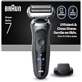 Braun Series 7 Elektrikli Tıraş Makinesi, Islak ve Kuru, Hassas D&uuml;zeltici Başlık, 72-G1200S