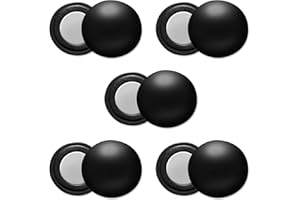 Tinoaly 5 Paar Magnetische Startnummernhalter, Premium-Laufnummernmagnete Marathon-Startnummernmagnete Rennnummernhalter Befestigungsclips für Rennnummern Laufnummernclips für Läufer