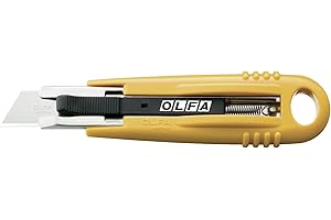 Olfa SK-4 GREEN Cutter sécurité, Noir/jaune 1959501