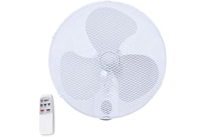 GSC EVOLUTION Ventilador de pared 40cm 60W con mando a distancia