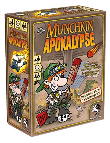 Preisvergleich Produktbild Pegasus Spiele 17242G - Munchkin Apokalypse 1+2