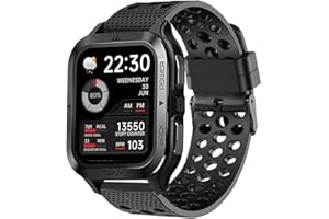 Blueshaweu Armband Kompatibel Für KOSPET M2 Smartwatch, Sport Silikon Classic Uhrenarmband Für KOSPET TANK M2 Smartwatch