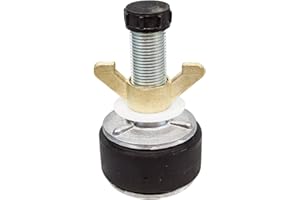 SCAPP EQUIPMENT SCAPP Verstellbarer Rohrstopfen ALU 2,5“ für Rohr-Innen-Ø 62 – 70 mm, mit 1/2“ Hohlgewinde (weitere Größen verfügbar)
