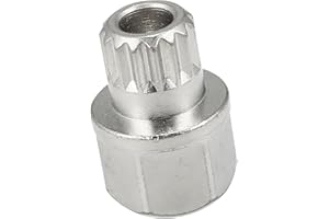 A ABSOPRO Tuerca De Bloqueo De Rueda 31/15Pt Antirrobo con Llave De Extracción para BMW, Tono Plateado