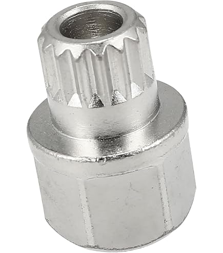Boulon Antivol Roue ABC2/13PT – Clé De Démonte Pour VW Audi, Argenté, Anti-vol Sécurité Voiture
