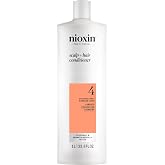 Nioxin Sistema 4 - Shampoo / Conditioner / Treatment - For Dyed and Damaged Hair with Advanced Thinning
