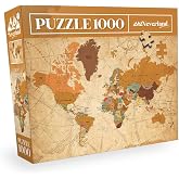 NEVERLAND 1000 PAR&Ccedil;A PUZZLE - WORLD MAP-II (D&Uuml;NYA HARİTASI-II)