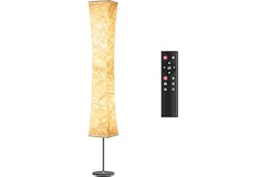 tomons Lampadaire sur Pied Salon, LED Lampadaire Dimmable Intelligent avec Télécommande et Synchronisation de Musique, RGB Lampadaire Moderne pour Chambre à Coucher
