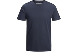 JACK & JONES mens Organic Basic Short Sleeves O-Neck T-Shirt T-Shirt (pack of 1)