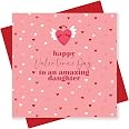 Valentine's Day Card For Daughter - Happy Valentine's Day To An Amazing Daughter From Mum/Dad/Mummy/Daddy (Daughter) - View 8