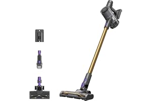 DREAME EasyVac Cordless Vacuum Cleaner, 26,000Pa Powerful Suction, 50-Min Runtime, 1.25kg Lightweight Stick Vacuum, LED Brush Head, Smart LED Display, 99.9% Filtration for Hard Floor & Carpet