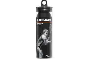 HEAD Unisex Adult Start 3-Ball Tube Squash Balls (pack Of 3) - Black, One Size