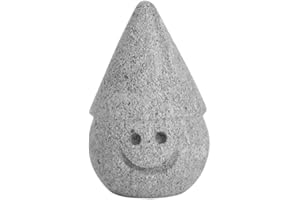 HUKKA Tahvo | Vielseitiger Sauna Wichtel | als Deko, Talismann, Massagestein, Getränke Kühler, oder Glücksbringer aus finnischem Speckstein