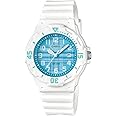 Casio Womens Quartz Watch, Analog Display and Resin Strap