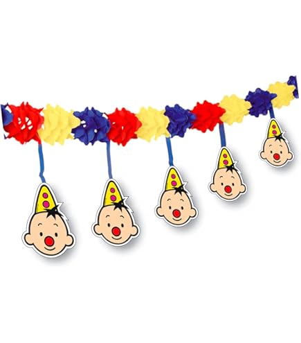 Guirlande Lettres Joyeux Anniversaire Rouge Cerise 4 Mètres