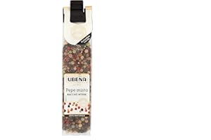 UBENA, Pepe Misto in Bacche, Ideale per Zuppe e Arrosti, Frutta e Dessert, Formato Clip Sachet da 28 gr