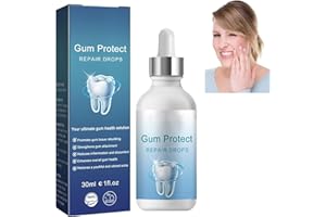 GNAUMORE Gum Regrowth Tropfen,Gel für die Regeneration des Zahnfleischs,Regenerierendes Gel für Zahnfleisch,Tropfen für Zahnfleisch,Gel für die Regeneration des Zahnfleischs