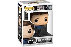 Funko Pop! Marvel: The Falcon & Winter Soldier - Winter Soldier - The Falcon And The Winter Soldier - Figurine en Vinyle à Collectionner - Idée de Cadeau - Produits Officiels - TV Fans