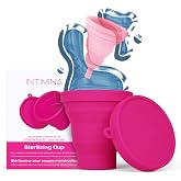INTIMINA Cup Sterilizer, Foldable Container for Menstrual Cup Sterilizer Away