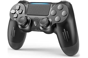 SWCTIM Wireless Controller,Compatible with PS4/Slim/Pro Console,with Dual Vibration Game Joystick