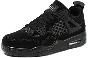 Rallmmo Chaussures de Course Air 4 rétro à Coussin d'air pour Hommes, Chaussures de Sport pour Femmes, Chaussures de Skateboard, Tennis Absorbant Les Chocs, Basket-Ball,Fitness antidérapantes
