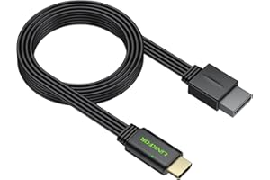 LiNKFOR Convertitore Wii a HDMI 1080P/720P Cavo Integrato 1.5m Plug and Play, Adattatore Wii a HDMI per Wii e Wii U Supporta Tutte le Modalità di Visualizzazione Wii per HDTV, Monitor - Nero
