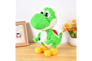 TYONUEYS Bausteine Building Blocks Sets, Micro Konstruktionsspielzeug Modellbausatz Erwachsene, 3D Mini Puzzle Kinder Educational Toys Gift for (7050 Block)