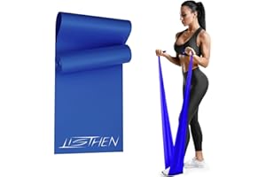 LISTHEN Bande Elastiche per Ginnastica Posturale e Riabilitazione Spalla e Caviglia, Fascia Terapeutica per Fisioterapia e Fitness, Thera Band per Allenamento di Fitness, Pilates e Yoga