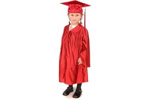 EVS EVESS Children's Nursery Graduation Gown and Cap - Shiny