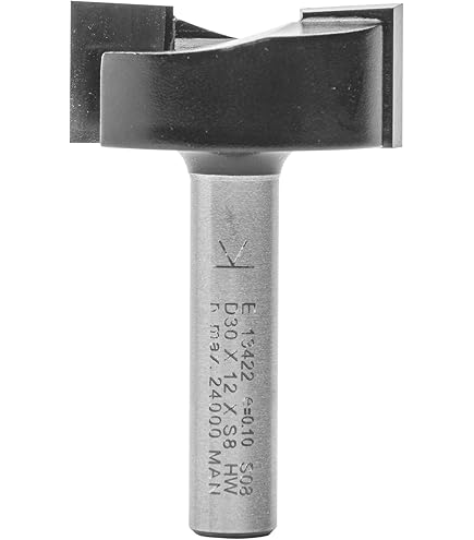 AKYLIN Spiraal vlakfrees, 8 mm schacht, down cut spiraalfrees voor