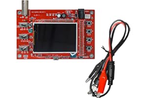 DollaTek Zestaw DIY Open Source 2,4 "TFT 1Msps cyfrowy oscyloskop zestaw z cz??ciami DIY + sonda 13803K (wst?pnie spawane SMD)