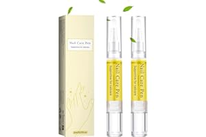 ROSEYE Nail Care Pen - Das Original,2 StüCk Stift Zur Nagelpflege,NagelöL Cuticle Oil Pen,NagelhautöL FüR NäGel Mit NatüRlichen TeebaumöL und Honig - Nail Pflege Nagelhautpflege Nail Care(4ml)