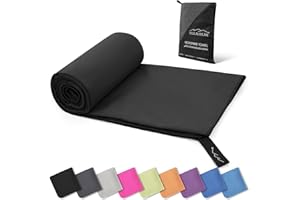 Style Slice Microfibre Towel - Quick dry Lightweight Absorbent Travel Towel for Sports Beach Gym Swimming Camping Hiking Drying Pets - Small Medium Large X-Large XX-Large 200 by 100cm