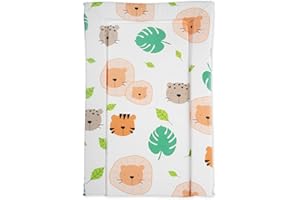 Baby Changing Mat with Unisex Safari Animal Design by Babyway