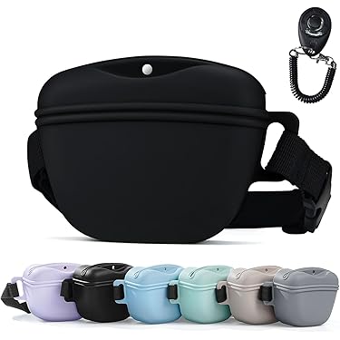 Sacca Premietti Per Cani In Silicone - 2 Pezzi Con Clip Da Cintura - Foto 8