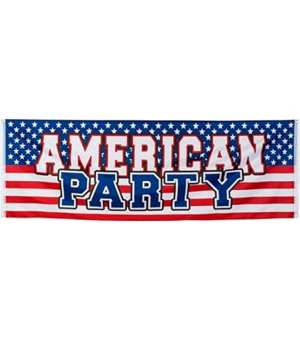 Catena Bandierine USA Boland 6 Metri | 15 Bandiere 20x30cm | Decorazione Festa Americana A Stelle E Strisce - Foto 12