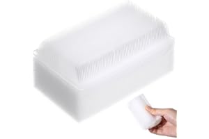 HEALLILY Wilbarger Brush Autism Brush Therapressure for Occupational and Sensory Tools Pressure Massage Stimulates and Calms Kids or Adults (White)