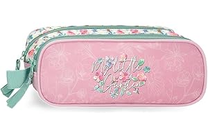Movom My Little Garden Estuche Doble Multicolor 23x9x7 cms Poliéster