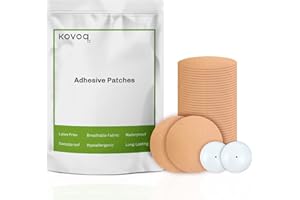 Kovoq 40X Freestyle Libre Sensor Pflaster,40 X Pflaster Wasserfest mit Hardshell-Abdeckungen für Freestyle Libre 1&2 Sensor,Atmungsaktiv und Hautfreundlich medizinischer Qualität(Beige Hautfarbe)