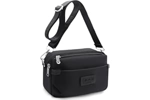 REETEE Bolso Bandolera Pequeño Mujer Casual Impermeable Con Correa Ajustable - Cruzado de Hombro Para Viajar, Escuela