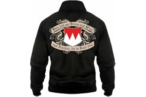 Spaß Kostet Herren Harrington Jacke Hüte dich Franken Fränkische Motive Nürnberg S - 5XL
