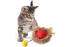 KQLHLHDYZ Interactive Cat Toy Ball Cat Toys for Indoor Cats Adult Cat Toy Smart Cat Ball Toy for Cats Motion Sensor Smart Pet Ball