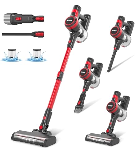 Aspirapolvere Senza Fili IAB - 160W, 25000Pa, Motore Brushless, Autonomia 40 Minuti, Leggero
