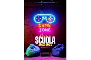Diario Scuola 2023 2024 Gamer: Agenda Scolastica Ideale Come Diario Elementari, Media, Superiori | A5