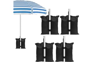 CHRI Gewichte für Pavillon 4 STK, Pavillon Gewichte Sandsäcke zum Befüllen Beschweren Sandsack Beschwerung aus 800D Oxford