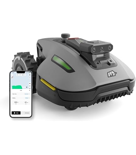G greengrass tools Vervangend mes compatibel met Mammotion Luba en compatibel met YUKA robotmaaiermessen - LongLife - dubbel gat - onbreekbaar [DIN EN 50636 getest], stuk: 8, kleur: roestvrij staal