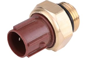 KEENSO Coolant Temperature Sensor Switch, Car Coolant Temperature Sensor Switch Radiator Coolant Fan Temperature Sensor Switch Replacement sensor