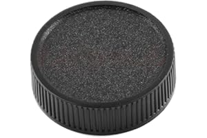 MORNINGMO 1 x Objektivdeckelabdeckung für M42 42 mm 42 Schraubbefestigung, schwarze Kamera-Abdeckhaube, Rücklichtabdeckung, Blitzschuh-Schutz, Objektivdeckel-Set, Frontgehäusekappe, Hintere Objektivkappe,